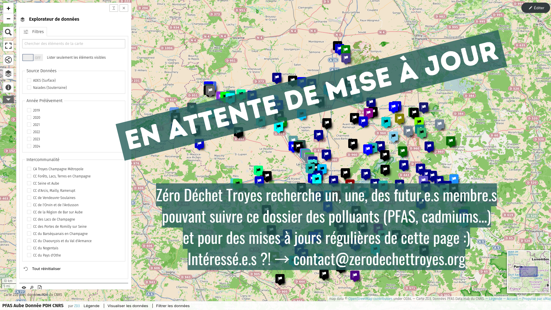 Blog PFAS Recherche animateur 2026