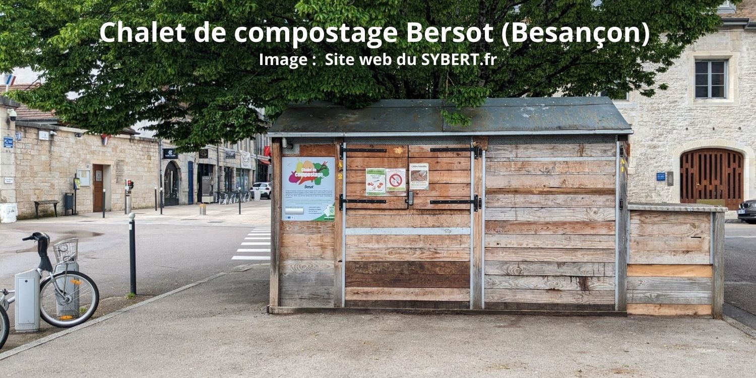 Image Chalet de compostage Bersot SYBERT.fr